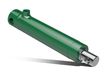 Plunger cylinders with end plug hole - CTF